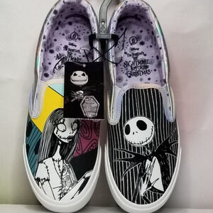 Disney Ground Up Nightmare Before Christmas Low Top Sneakers Size 7.5 NWT